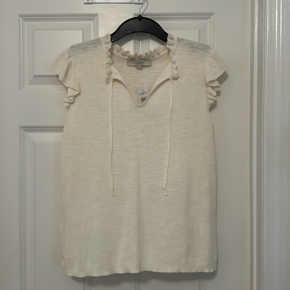 LOFT sweater top XL NWT